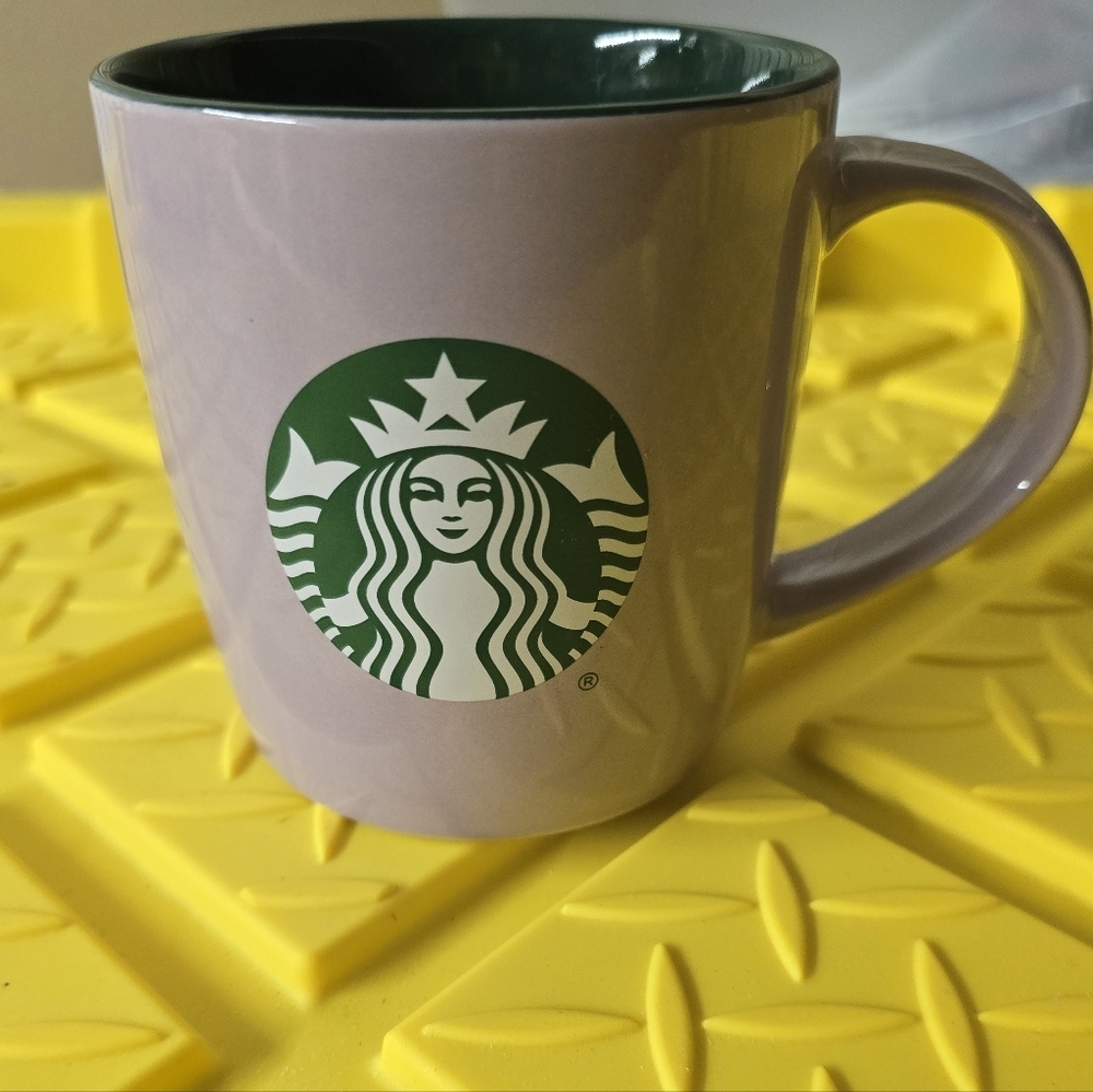 2025 Starbucks Purple Forest Green Coffee Mug